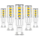 【中古】【輸入品・未使用】Luxrite G9 LED電球 T4 50ワット相当 550ルーメン 調光可能 120V 5個パック LR24641(2)