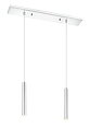 【中古】【輸入品・未使用】Z-Lite 917MP12-CH-LED-2LCH 2 Light Island/Billiard クロム