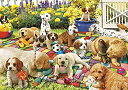 【中古】【輸入品・未使用】Buffalo Games - 子犬遊び場 - 300ピース ジグソーパズル