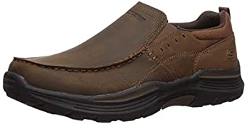 【中古】【輸入品・未使用】Skechers Men's Expended-Sevenoleather Leather Slip on Moccasin