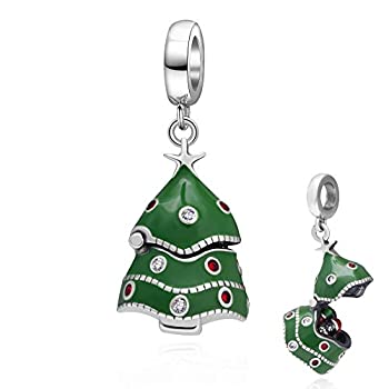 【中古】【輸入品・未使用】SoulBeads クリスマストナカイチャーム 925スターリングシルバーツリー サ..