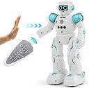 【中古】【輸入品・未使用】多機能ロボットおもちゃ ラジコンロボット 手振り制御 それは歌と踊りをする 子供のおもちゃ (青)(3)