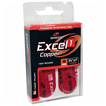 【中古】【輸入品・未使用】Genesis Excel Copper 1 Performance Tape Red 【中古】【輸入品・未使用】Genesis Excel Copper 1 Performance Tape Red