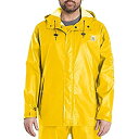 【中古】【輸入品・未使用】Carhartt メンズ 軽量 防水 レインストームコート US サイズ: X-Large カラー: イエロー