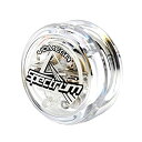 【中古】【輸入品・未使用】Yomega Spectrum： Fireball Transaxle YoYo、中級、上級、プロレベル用、予備用ストリングス2本入り、3か月の保証付き、LEDライト内蔵 (クリア