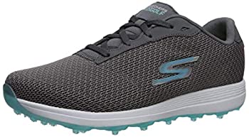 【中古】【輸入品・未使用】Skechers Women's Max Golf Shoe%カンマ% Charcoal/Blue Textile%カンマ% 7 M US