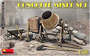 【中古】【輸入品・未使用】ミニアート 1/35 コンクリートミキサーセット プラモデル MA35593