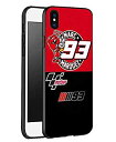【中古】【輸入品・未使用】MM 93 Marc Marquez マルク・マルケス Moto GP スマホケース iPhone カバー (iPhoneX) [並行...