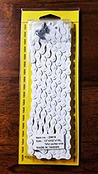 【中古】【輸入品・未使用】Yaban 6/7/8速自転車テフロンチェーン 1/2インチ x 3/32インチ 116L 18/21/24速 MTB/ロード テフロン塗装ホワイト 【中古】【輸入品・未使用】Yaban 6/7/8速自転車テフロンチェーン 1/2インチ x 3/32インチ 116L 18/21/24速 MTB/ロード テフロン塗装ホワイト