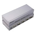【中古】【輸入品・未使用】DTECH 4ポート RS232 シリアルスプリッターボックス COMポートエクスパンダー 1x4 PCの共有とデータのキャプチャ用電源アダプター付き