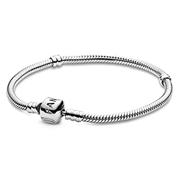 【中古】【輸入品・未使用】PANDORA Momentsブレスレット ローズクラスプ付き 7.5 inches シルバー 【中古】【輸入品・未使用】PANDORA Momentsブレスレット ローズクラスプ付き 7.5 inches シルバー
