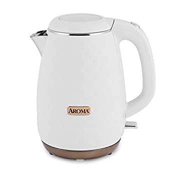 【中古】【輸入品・未使用】Aroma Professional AWK-3000 Surgical Grade 316 Stainless Steel Electric Water Kettle 1.2L White 141［並行輸入］