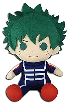 【中古】【輸入品・未使用】Great Eastern Entertainment My Hero Academia - Midoriya Sitting Plush 18cm