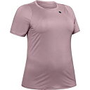 【中古】【輸入品・未使用】Under Armour レディース ラッシュ半袖Tシャツ 1X ピンク(4)