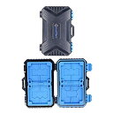 【中古】【輸入品・未使用】Foto&Tech 28-Slot High Capacity Water Proof Shockproof Memory Card Case SD CF SDHC SDXC Micro SD Holder Storage Protector Box for 8 SD