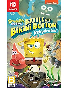 【中古】【輸入品・未使用】Spongebob Squarepants: Battle for Bikini Bottom - Rehydrated 輸入版:北米 ? Switch