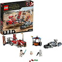 【中古】【輸入品 未使用】LEGO Star Wars: The Rise of Skywalker Pasaana Speeder Chase 75250 Hovering Transport Speeder Building Kit with Action Figures カンマ New