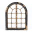 šۡ͢ʡ̤ѡ47.5%֥륯% Wood Arched Window Wall Art in Black and Natural 141¹͢