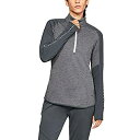 【中古】【輸入品・未使用】Under Armour レディース UA ニット ウォームアップ ? ジップ XS グレー