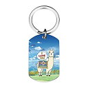 【中古】【輸入品・未使用】ラマ 恋人 ギフト ラマ キーホルダー 面白い ラマ I Love You ギフト アルパカ ラブ キーチェーン 親友 ボーイフレンドに