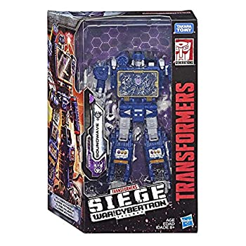 【中古】【輸入品・未使用】トランスフォーマー ジェネレーションズ 2019 ウォー・フォー・サイバトロン：シージ ボイジャー クラス サウンドウェーブ / TRANSFORMERS GENER