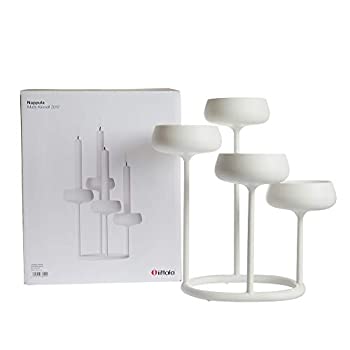 【中古】【輸入品・未使用】イッタラ iittala ナップラ カンデラブラ ホワイト [並行輸入品]