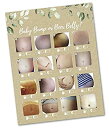 【中古】【輸入品・未使用】30 Beer Belly or Pregnant Baby Bump Game Cards- Baby Shower or Gender Reveal Party Supply Kit- Rusti..