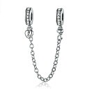 【中古】【輸入品・未使用】Junyi Jewelry 安全チェーンチャーム 925スターリングシルバー クリップストッパー チャーム スペーサーチャーム アニバ...
