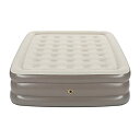 【中古】【輸入品 未使用】Coleman Air Mattress with 120V Pump SupportRest Plus Single-High Inflatable Air Bed カンマ Queen 並行輸入品