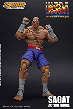 【中古】【輸入品 未使用】Street Fighter Sagat カンマ Storm Collectibles 1:12 Action Figure