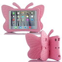 【中古】【輸入品・未使用】Simicoo iPad Pro 9.7 iPad 2018 2017 3D キュートなバタフライケース 子供用 軽量 EVAスタンド...