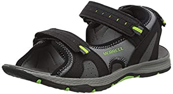 【中古】【輸入品・未使用】Merrell キッズ パンサー サンダル 2.0 スポーツ%カンマ% ブラック%カンマ% 4 Big Kid