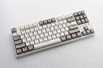 【中古】【輸入品・未使用】Durgod Taurus K320 TKL Mechanical Gaming Keyboard - 87 Keys - Double Shot PBT - NKRO - USB Type C (Cherry Speed Silver%カンマ% White) [並