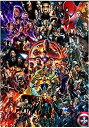 yÁzyAiEgpzMarvel Cinematic Universe COLLAGE|X^[AxW[YGhQ[fA[gvg24x36 [sAi]