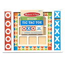 【中古】【輸入品・未使用】Melissa & Doug 木製 Tic-Tac-Toe ボードゲーム 10個のセルフストア 木製ゲームピース付き (幅12.5インチ x 長さ8.5インチ x 奥行き1.25インチ)