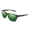【中古】【輸入品・未使用】HUK Eyewear フルフレーム スイベル 125 サザンティアサブファンス/スモーク/グリーンミラー