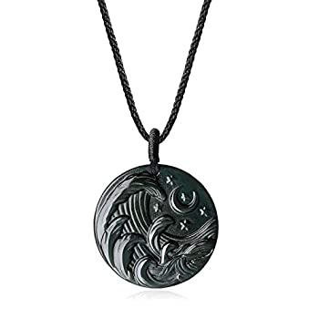 【中古】【輸入品・未使用】COAI Wave Under Night Sky 黒曜石ペンダントネックレス 【中古】【輸入品・未使用】COAI Wave Under Night Sky 黒曜石ペンダントネックレス