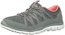 yÁzyAiEgpzSkechers Women's Fashion Sneaker%J}% Grey/Coral