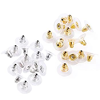 【中古】【輸入品・未使用】200個 イヤリングバック交換 重いイヤリング用 ブレットクラッチイヤリング..