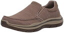 【中古】【輸入品・未使用】Skechers Men&#39;s Expected 2.0-Andro Slip on Canvas Loafer