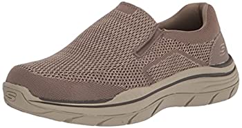 【中古】【輸入品・未使用】Skechers Men's Expected 2.0-Arago Slip On Canvas Loafer%カンマ% Taupe%カンマ% 11 Medium US