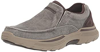 【中古】【輸入品・未使用】Skechers Men's Expended-Relfen Slip on Canvas Loafer