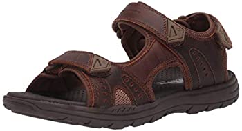 yÁzyAiEgpzSkechers Men's Evented-Renson Sandal%J}% Crazy Horse Dark Brown%J}% 12 Medium US