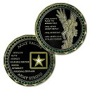 【中古】【輸入品・未使用】U.S. Army Values 軍隊兵士クリード チャレンジコイン