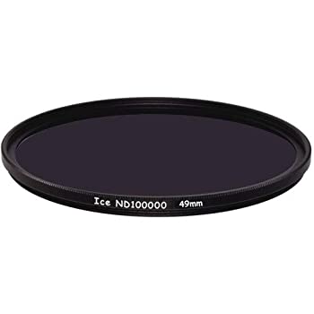 【中古】【輸入品・未使用】Ice 49mm ND100000 Solid Neutral Density 5.0 Filter (16.5-Stop) [並行輸入品]