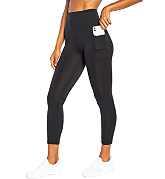 【中古】【輸入品・未使用】Bally Total Fitness ハイライズ ポケットアンクルレギンス、ブラック、スモール