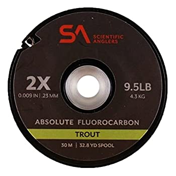 【中古】【輸入品・未使用】Scientific Anglers Absolute フルオロカーボン トラウト ティペット - 30m 5X クリア