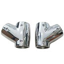 【中古】【輸入品・未使用】316 ステンレススチール 光沢仕上げ 左右両側 マリーングレード手すり継手 60°デッキハンドティー 1インチチューブ/パイプ用 船...