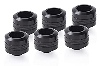 【中古】【輸入品・未使用】Alphacool Eiszapfen PRO ハードチューブ継手 G1/4 16mm ODディープブラック 6個パック 【中古】【輸入品・未使用】Alphacool Eiszapfen PRO ハードチューブ継手 G1/4 16mm ODディープブラック 6個パック