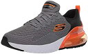 【中古】【輸入品・未使用】Skechers Men's Skech Air Stratus Maglev Oxford%カンマ% Light Gray/Blac...
